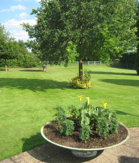 Vereinsheim Garten