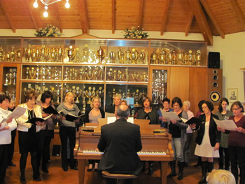 Weihnachtsfeier Frauenchor GV Frohsinn Kirrlach