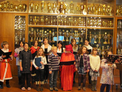Weihnachtsfeier _Kinderchor GV Frohsinn Kirrlach