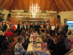 Weihnachtsfeier Maennerchor GV Frohsinn Kirrlach